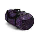 Purple Polarache Camo Duffel Bag — Outdoor Travel Gym Bag