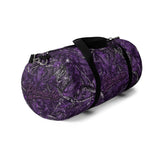 Purple Polarache Camo Duffel Bag — Outdoor Travel Gym Bag