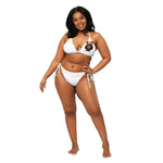 All-over print recycled string bikini
