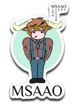 MSAAO Sticker