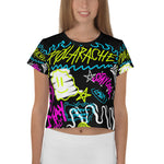 All-Over Print Crop Tee