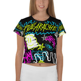 All-Over Print Crop Tee